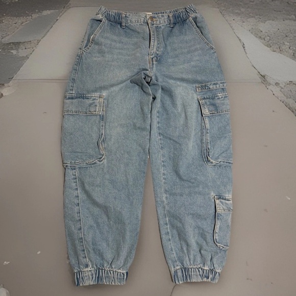 Forever 21 Denim - Forever 21 Baggy Cargo style Women's Medium Jean Denim #1222